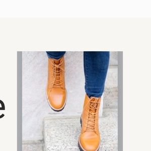 MADEWELL Citywalk Lugsole Lace Up Leather Boots